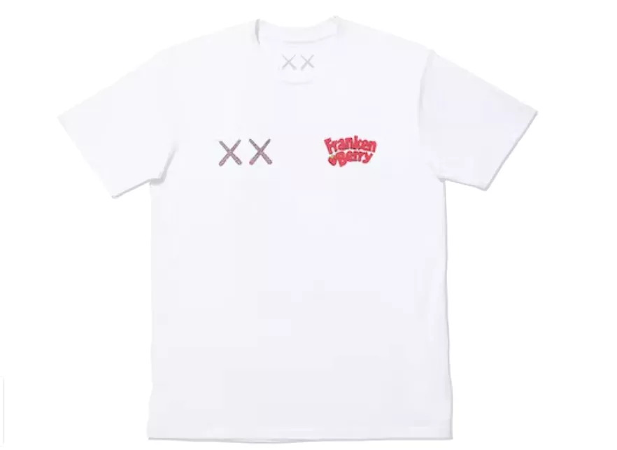 KAWS Monsters Franken Berry T-shirt White for sale