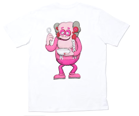 KAWS Monsters Franken Berry T-shirt White for sale