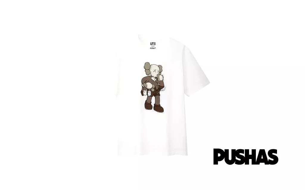 KAWS x Uniqlo White T-Shirt SS19