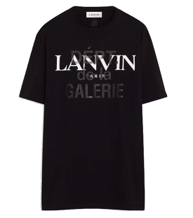 Lanvin x Gallery Dept. French Black Printed T-shirt - Google SEO result