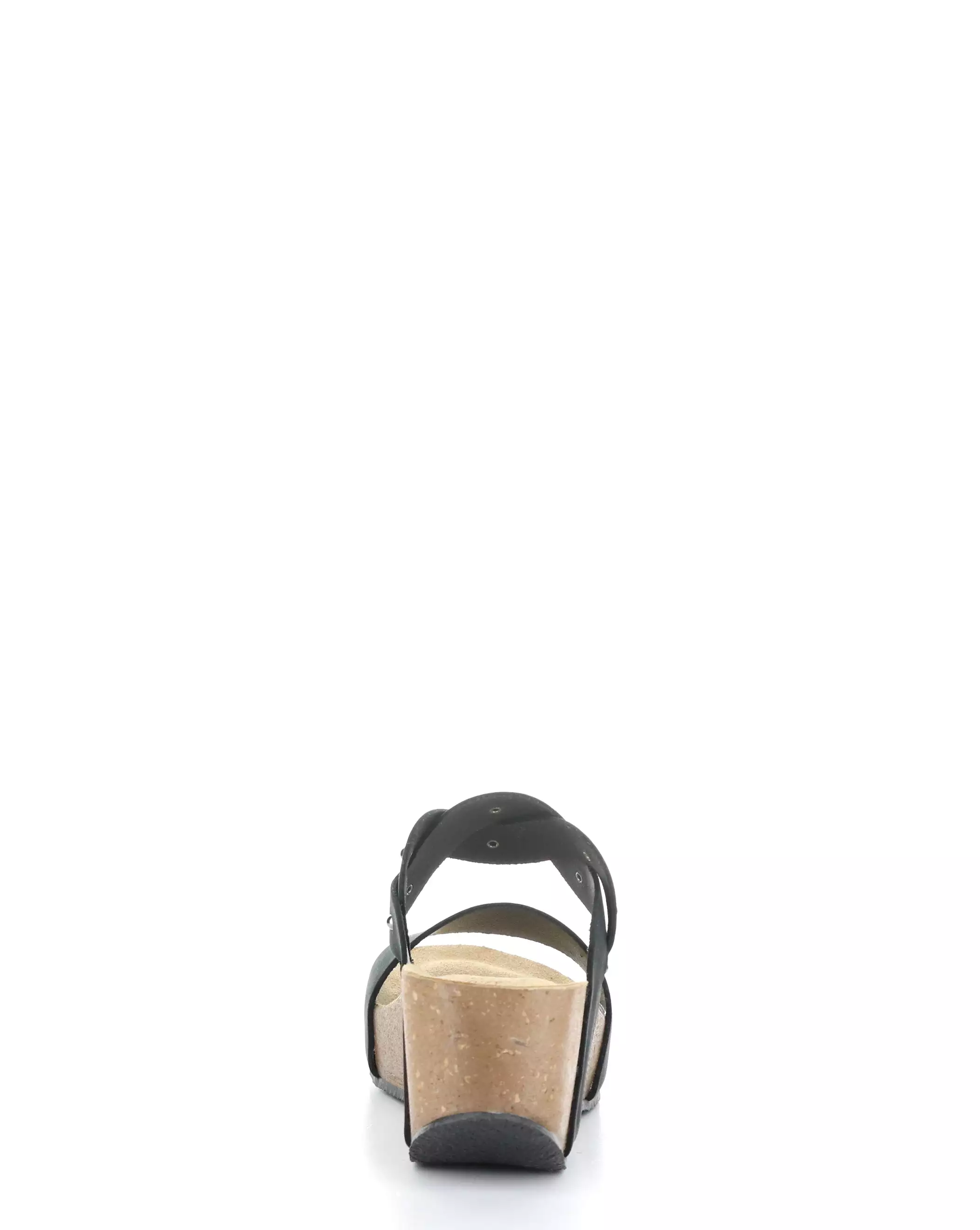 LARINO BLACK Slip-on Sandals - Best Price