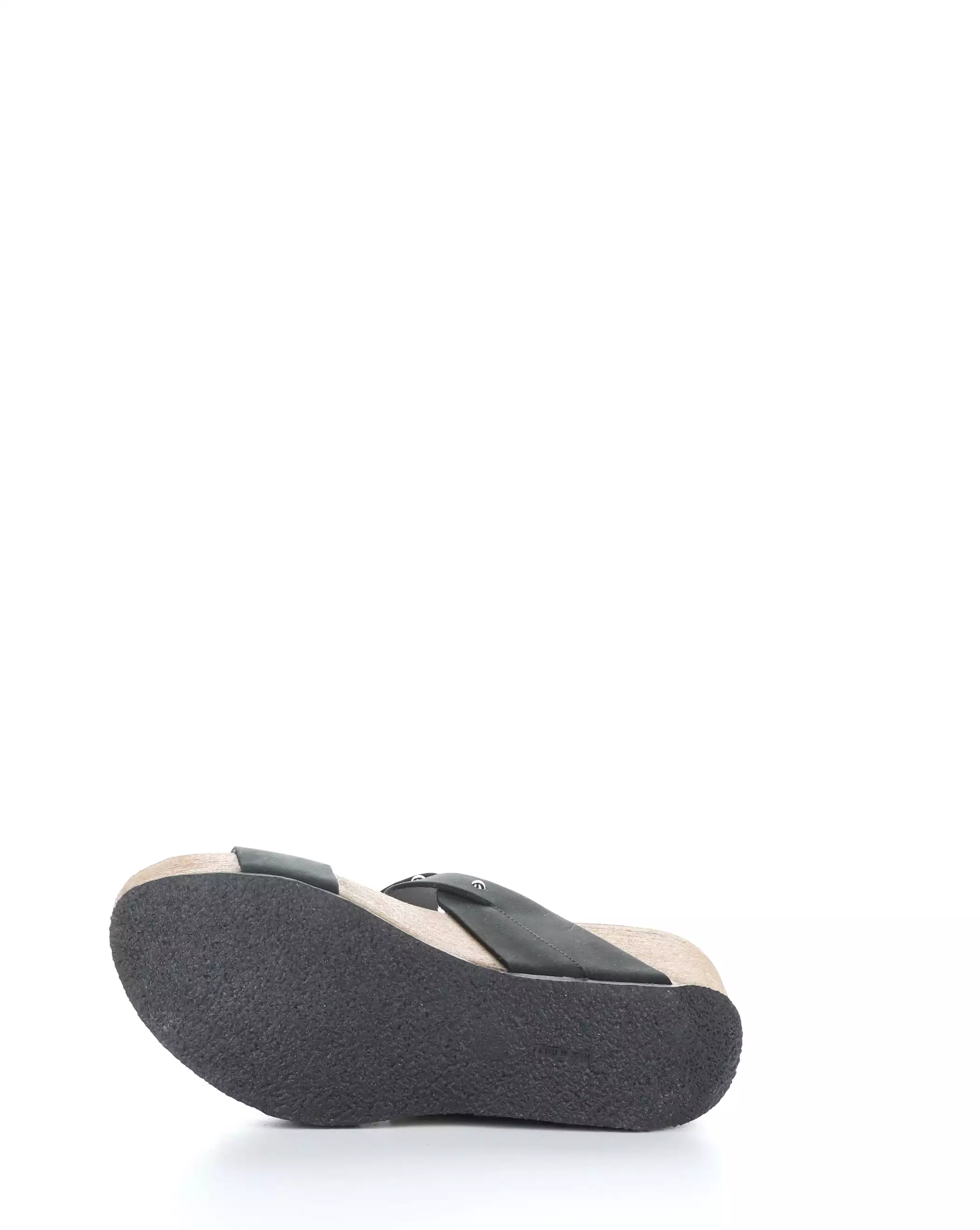 LARINO BLACK Slip-on Sandals - Best Price