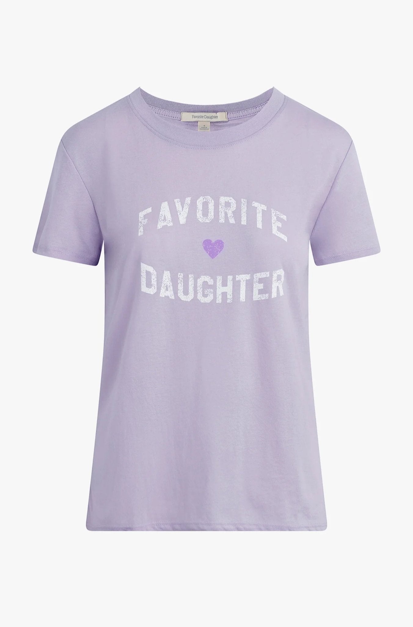 Lavender Favorite Daughter T-Shirt.