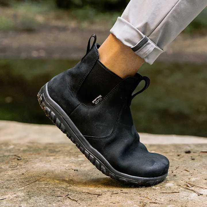 Lems Chelsea Boot - Waterproof - Obsidian (Unisex)