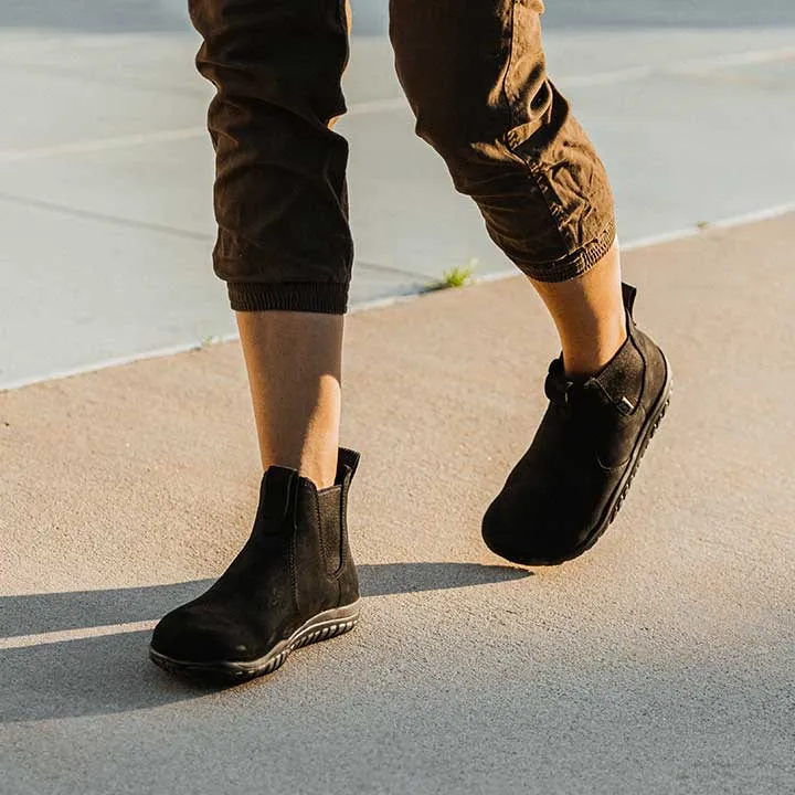 Lems Chelsea Boot - Waterproof - Obsidian (Unisex)