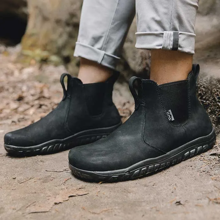 Lems Chelsea Boot - Waterproof - Obsidian (Unisex)