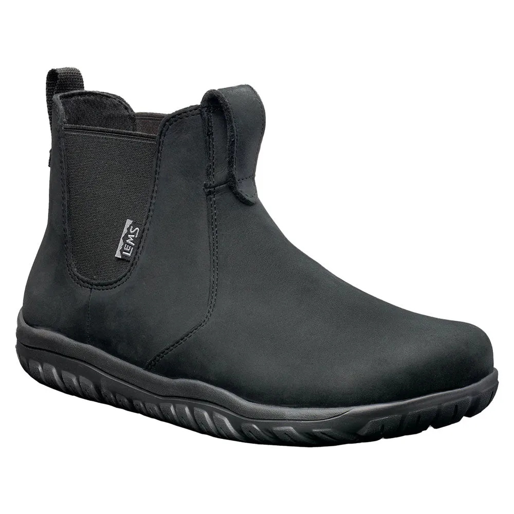 Lems Chelsea Boot - Waterproof - Obsidian (Unisex)