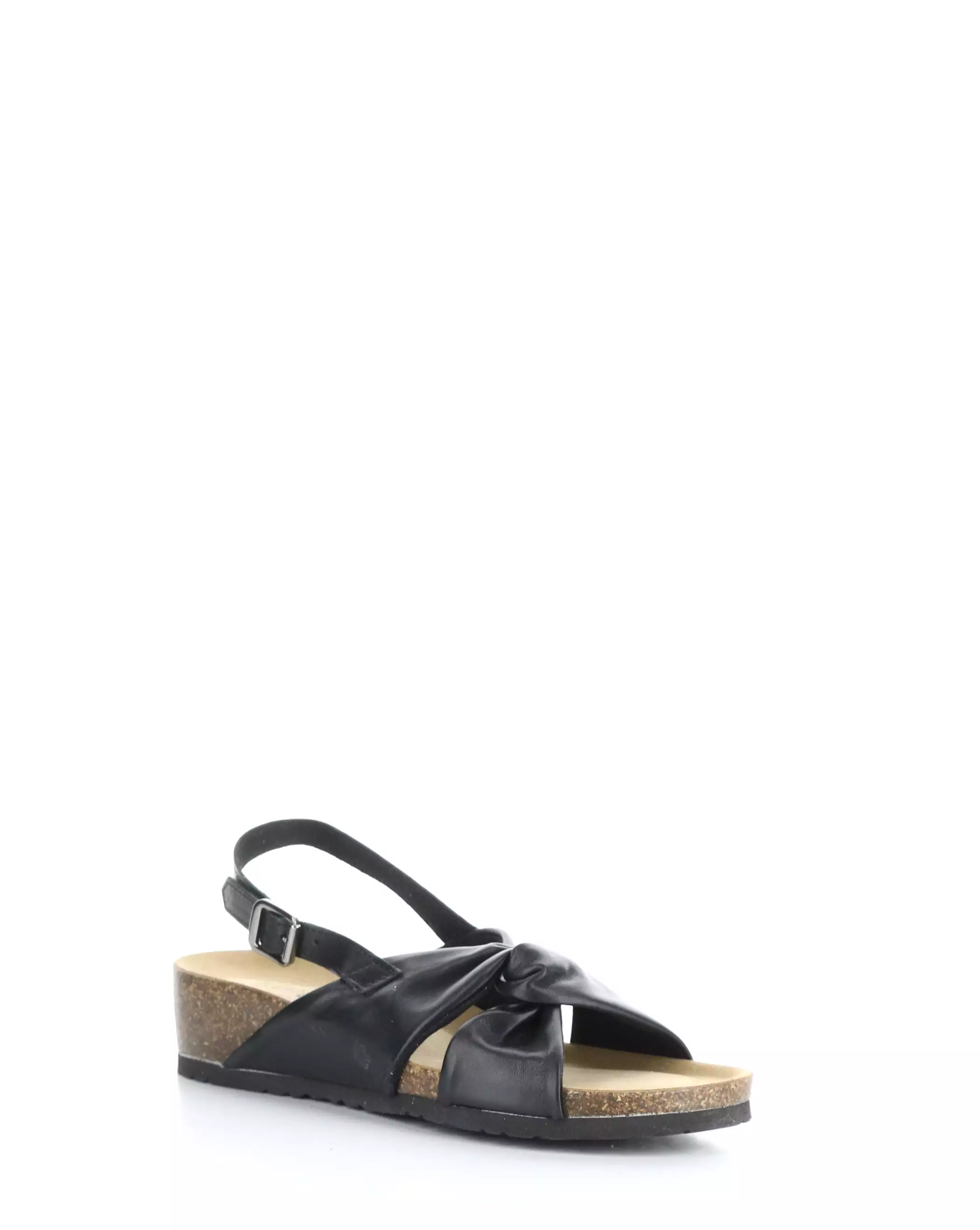 Leola Black Sandals - Round Toe, Shop Now!