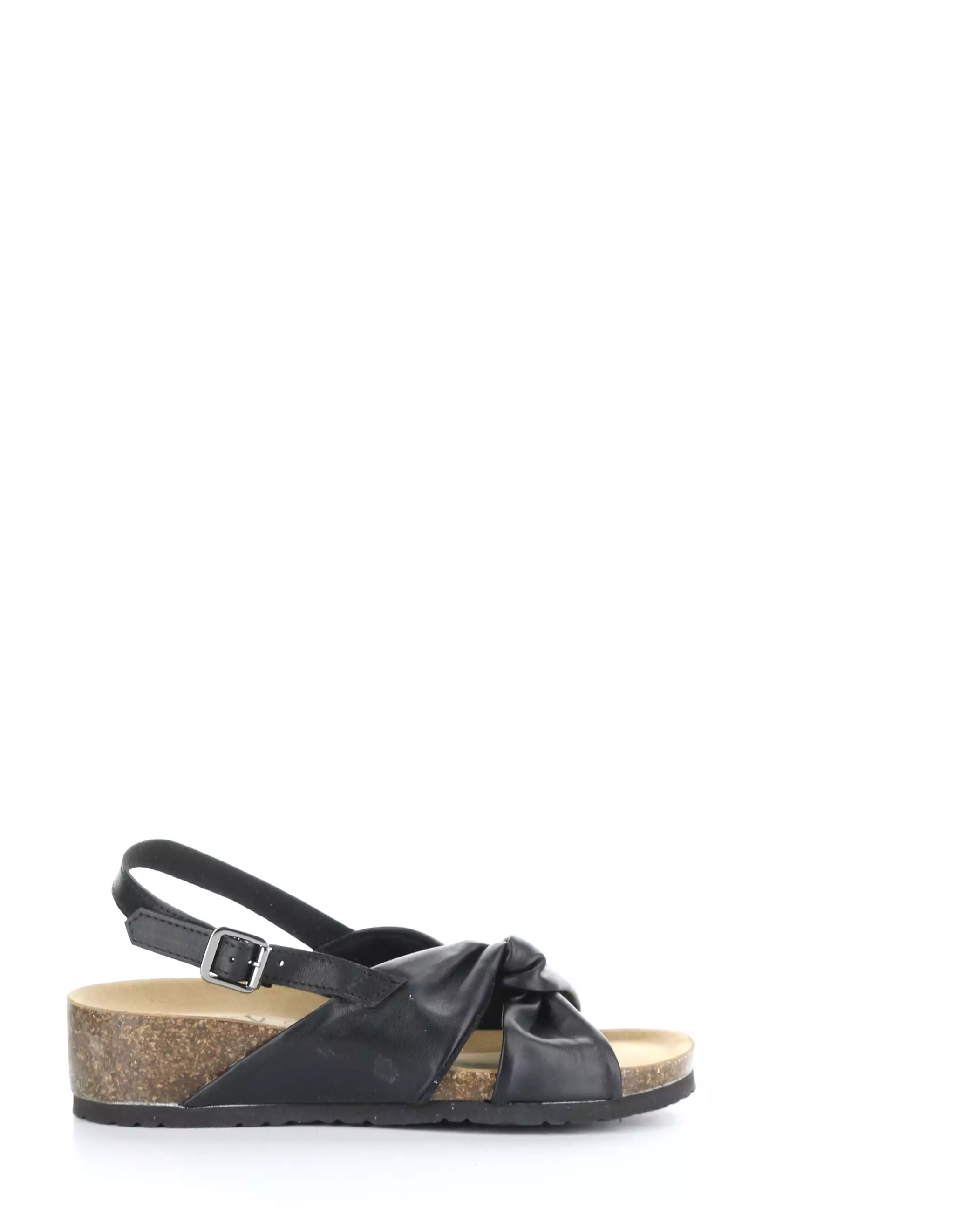 Leola Black Sandals - Round Toe, Shop Now!