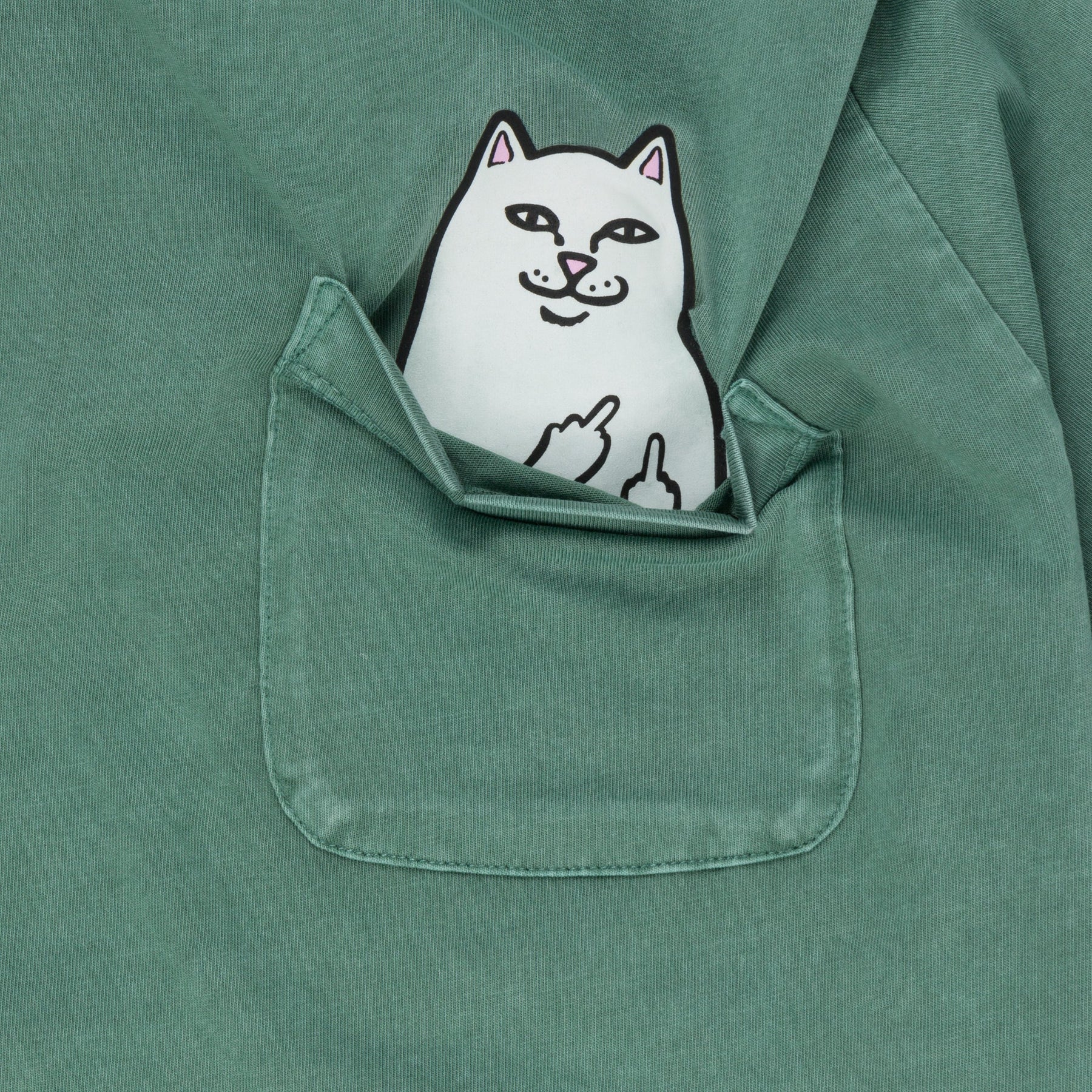 Lord Nermal Olive Mineral Pocket Tee