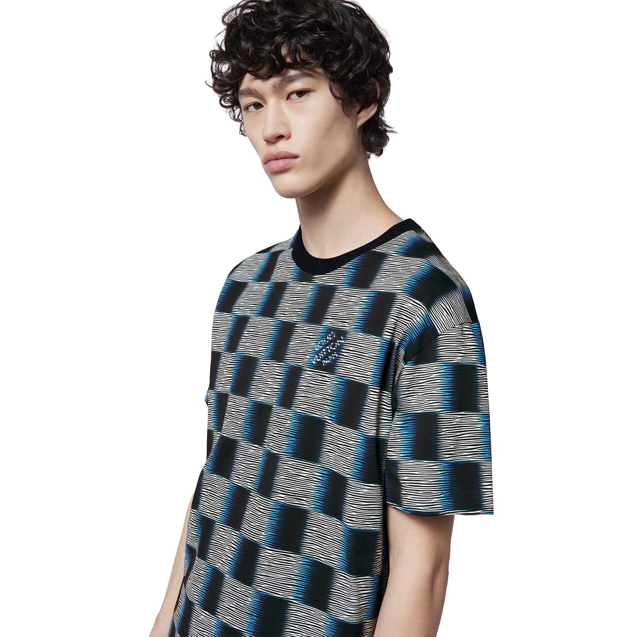 Louis Vuitton Damier Rush Dark Night Blue Tee