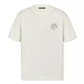 Louis Vuitton Signature Crewneck T Shirt White - Embroidered