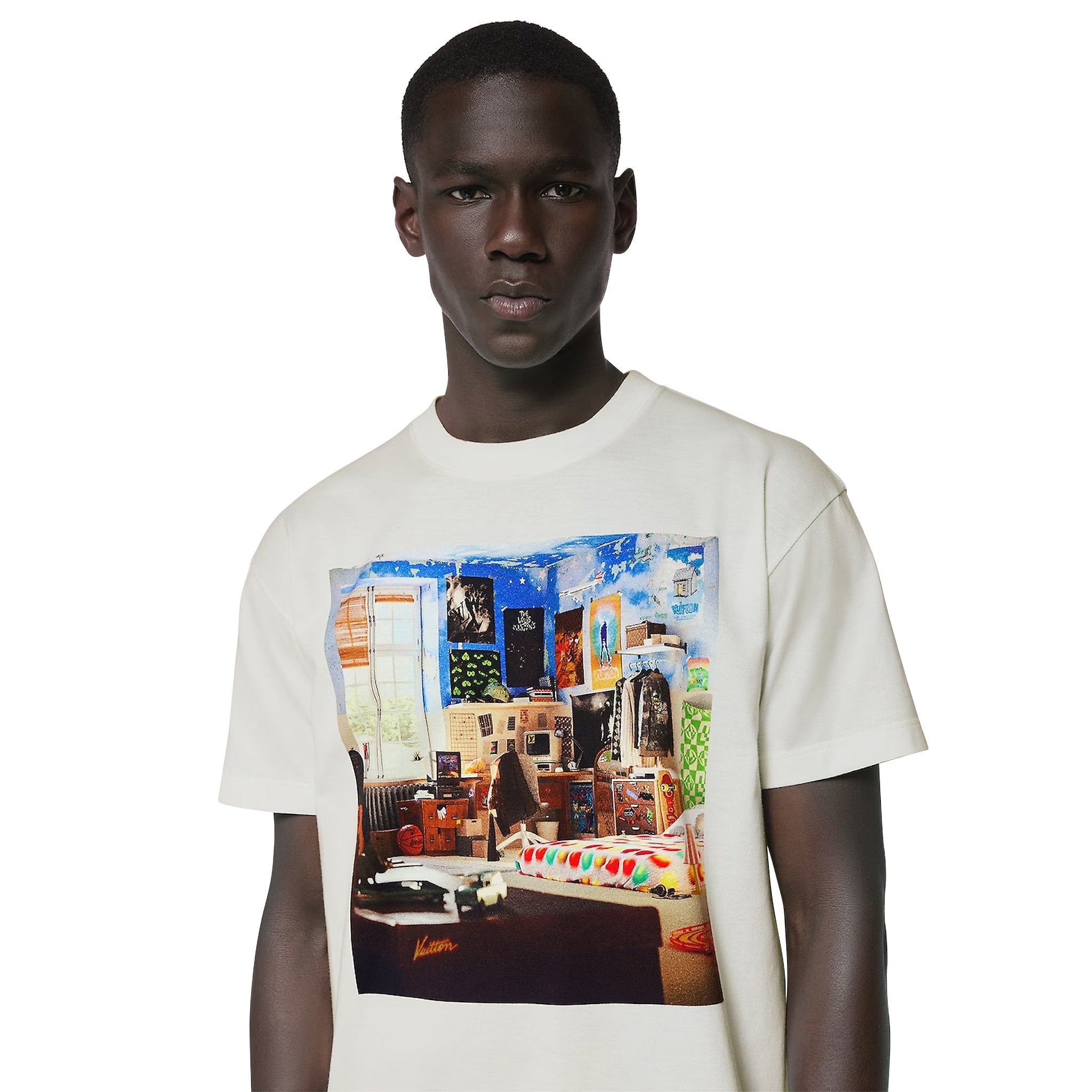 Louis Vuitton white t-shirt for teens