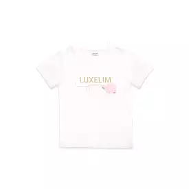 LUXELIM children's white T-Shirt