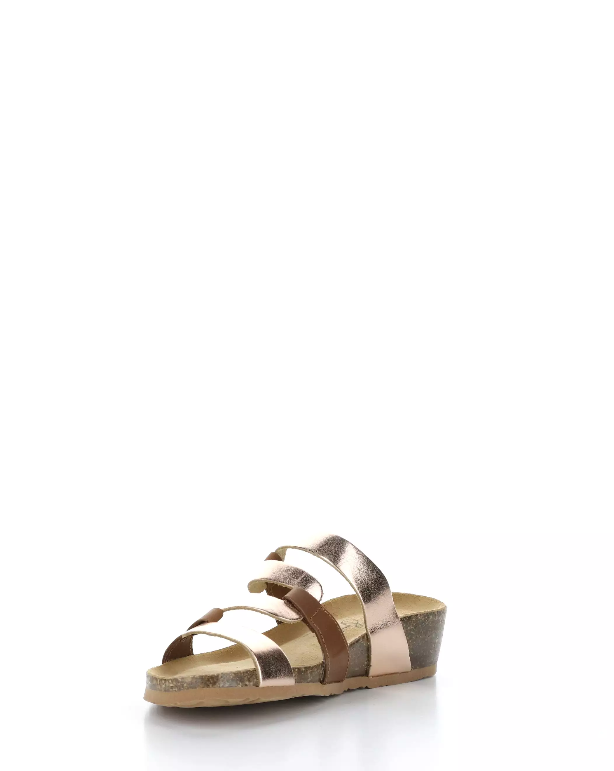 LUZZI Premium Brandy/Pink Slip-on Sandals - Best Price!