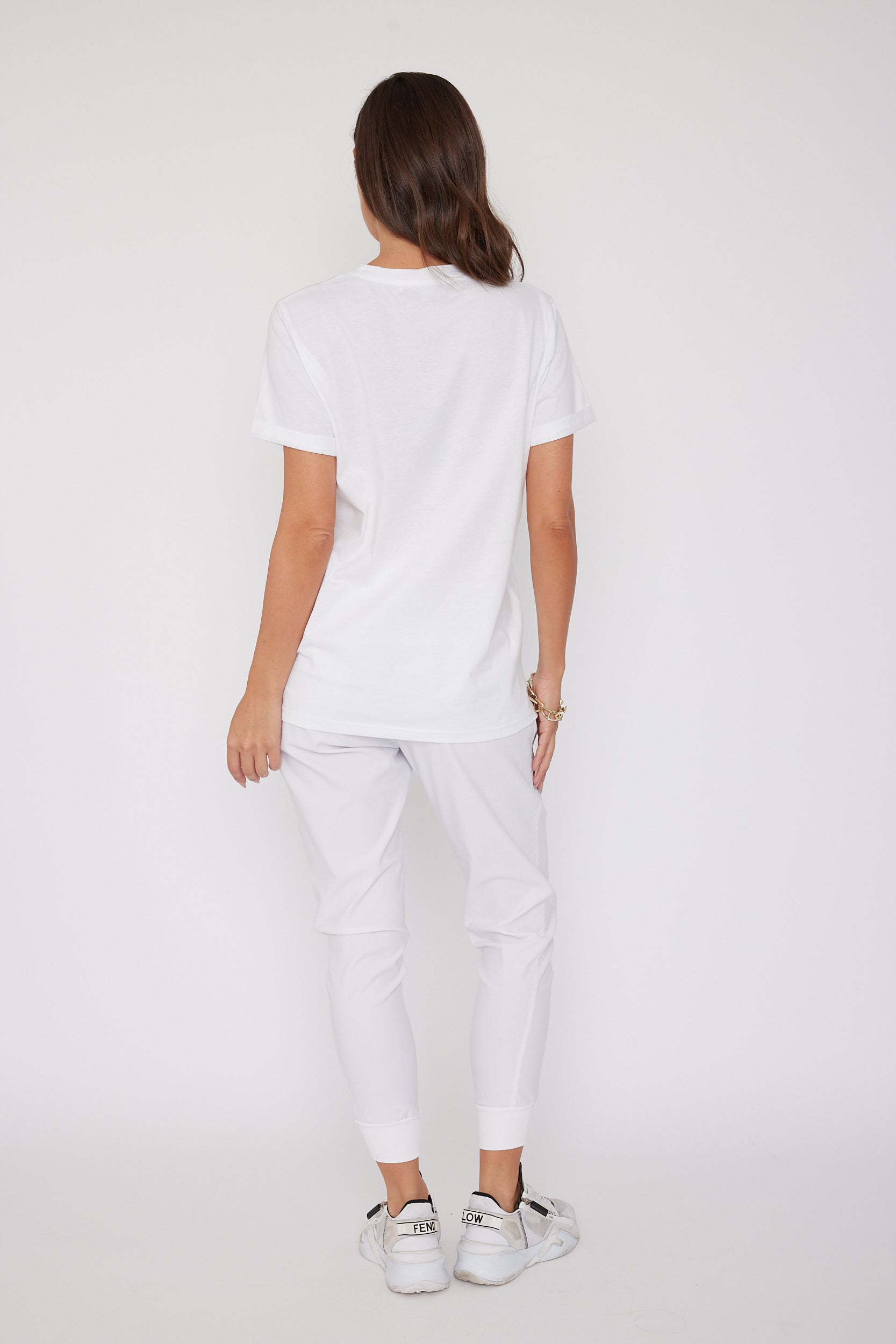 LX Crew Shirt White