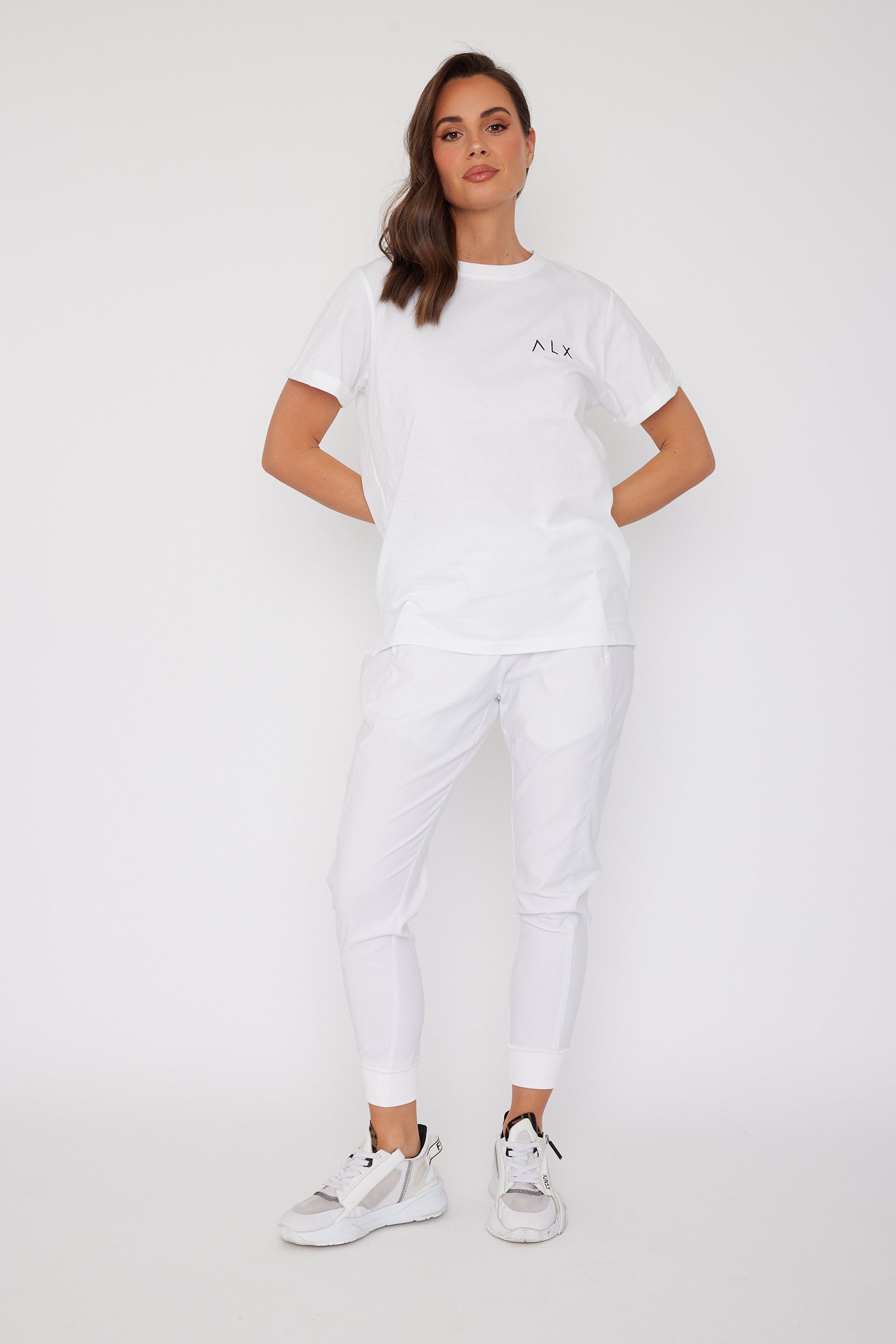 LX Crew Shirt White