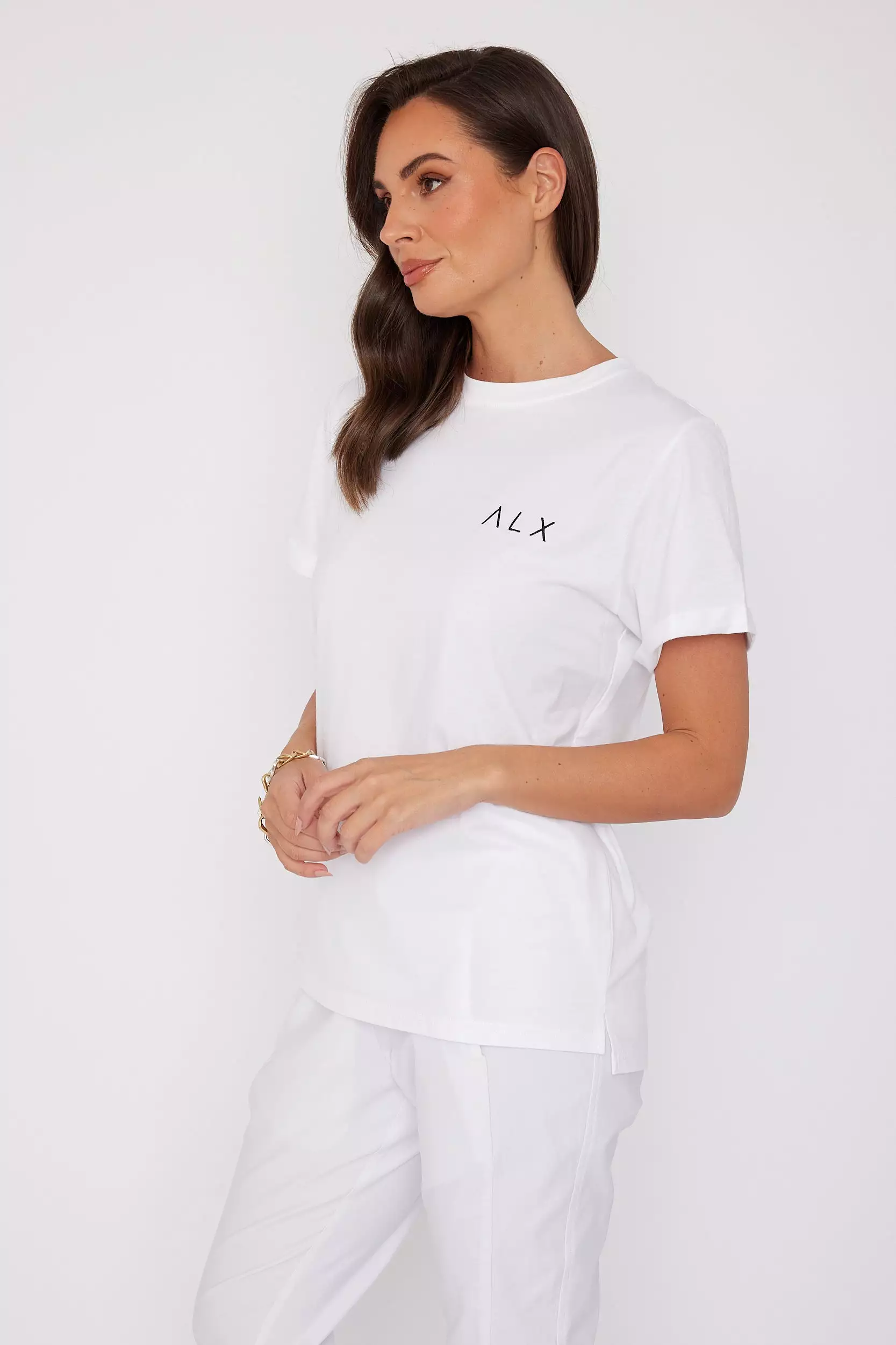 LX Crew White T-Shirt - Shop Now!