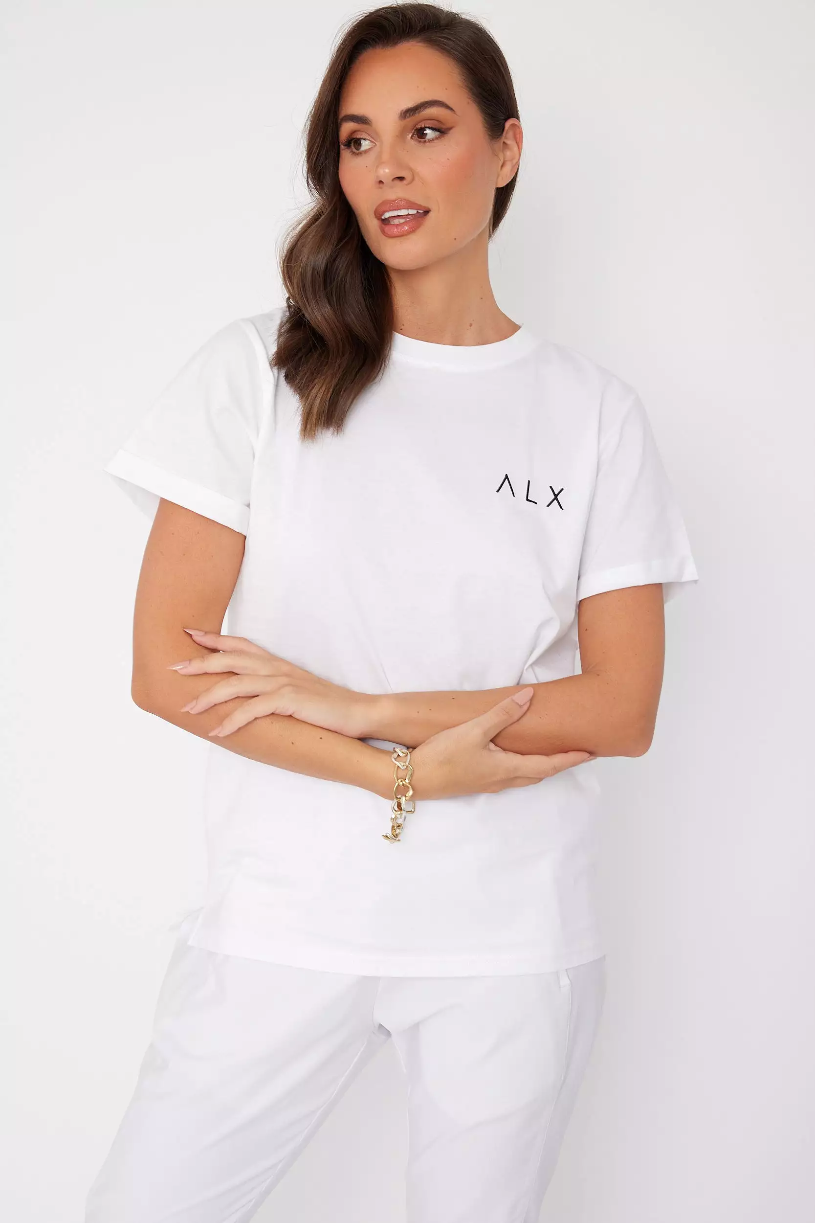 LX Crew White T-Shirt - Shop Now!