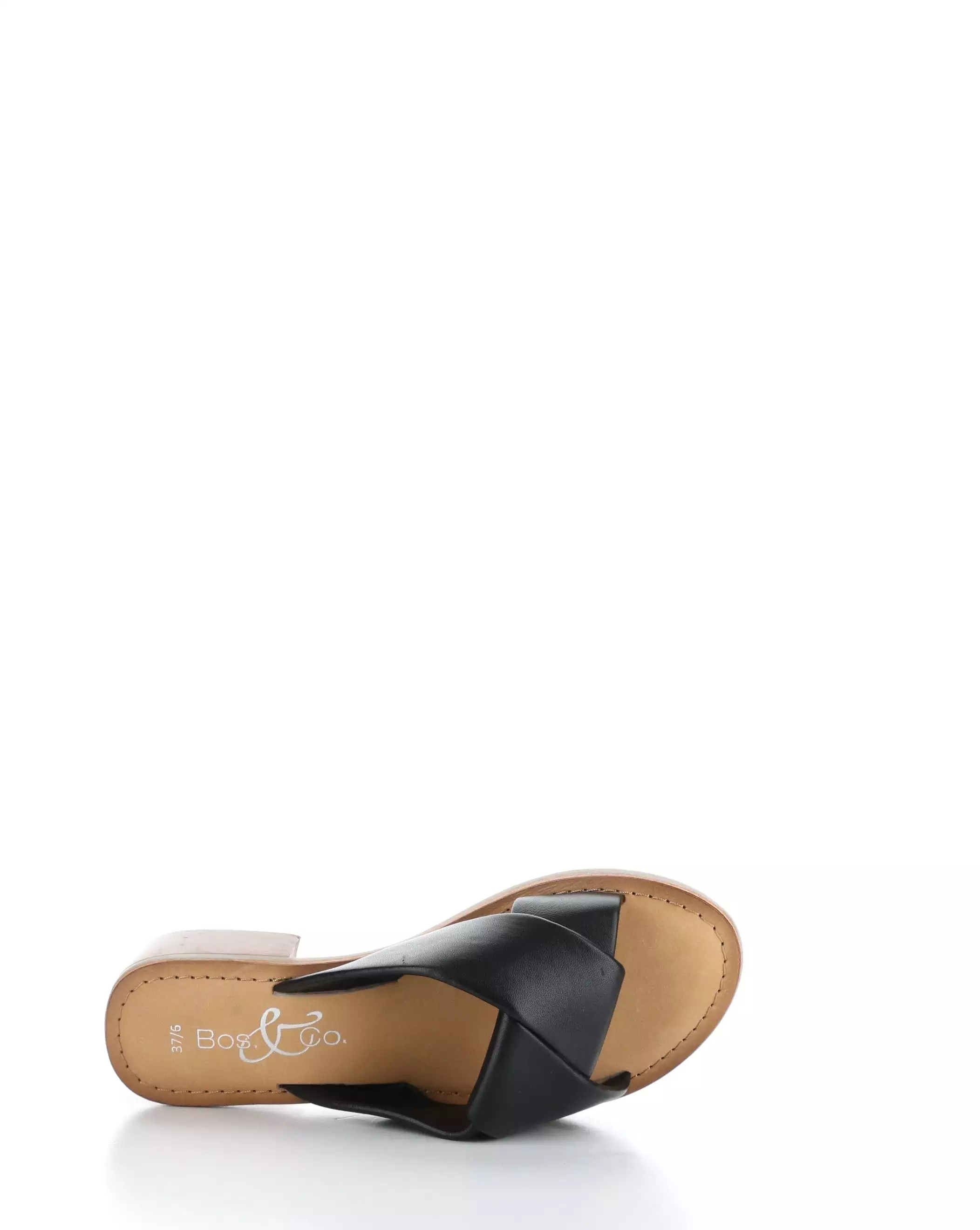 Malvy Black Slip-on Sandals - Shop Now