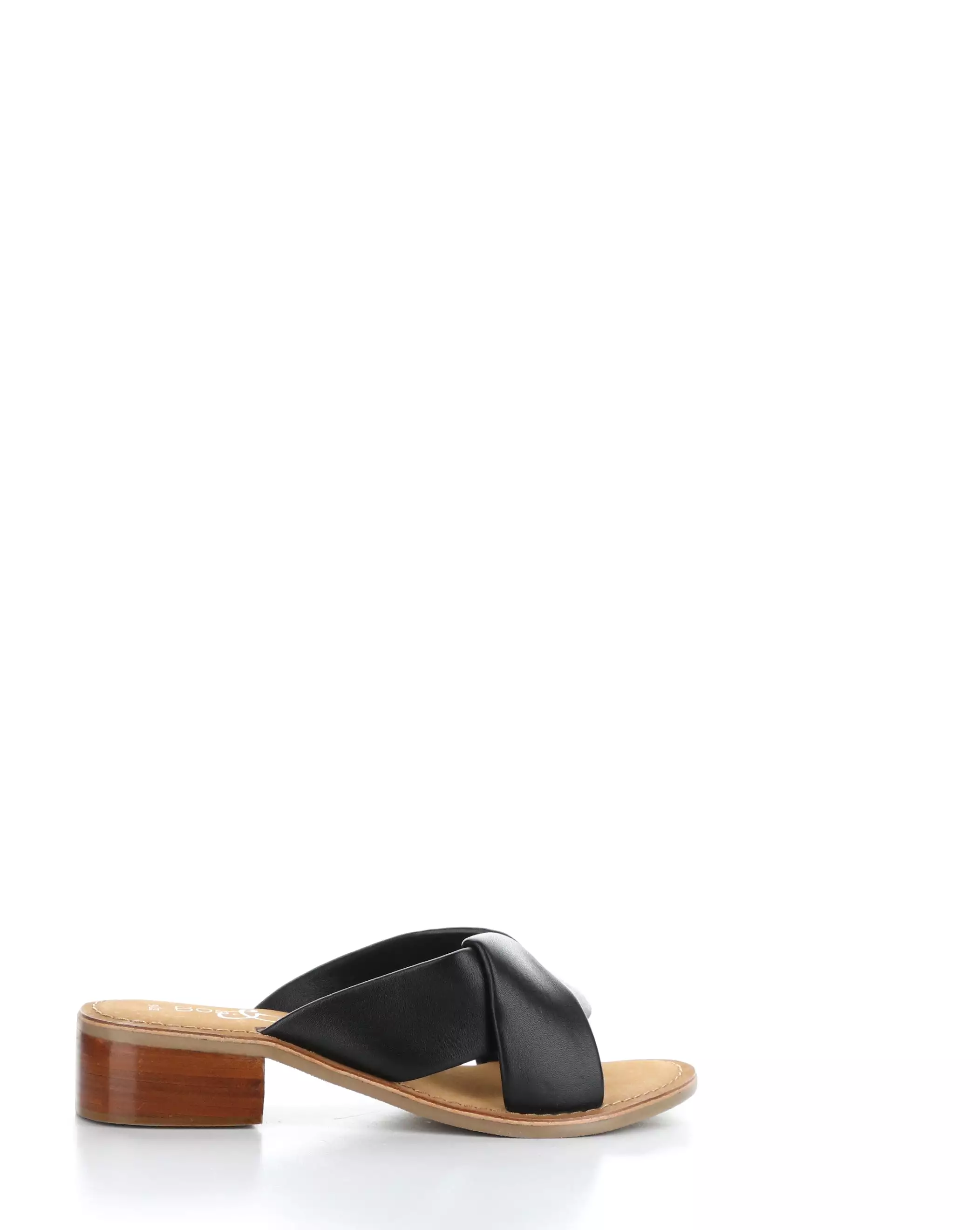 Malvy Black Slip-on Sandals - Shop Now