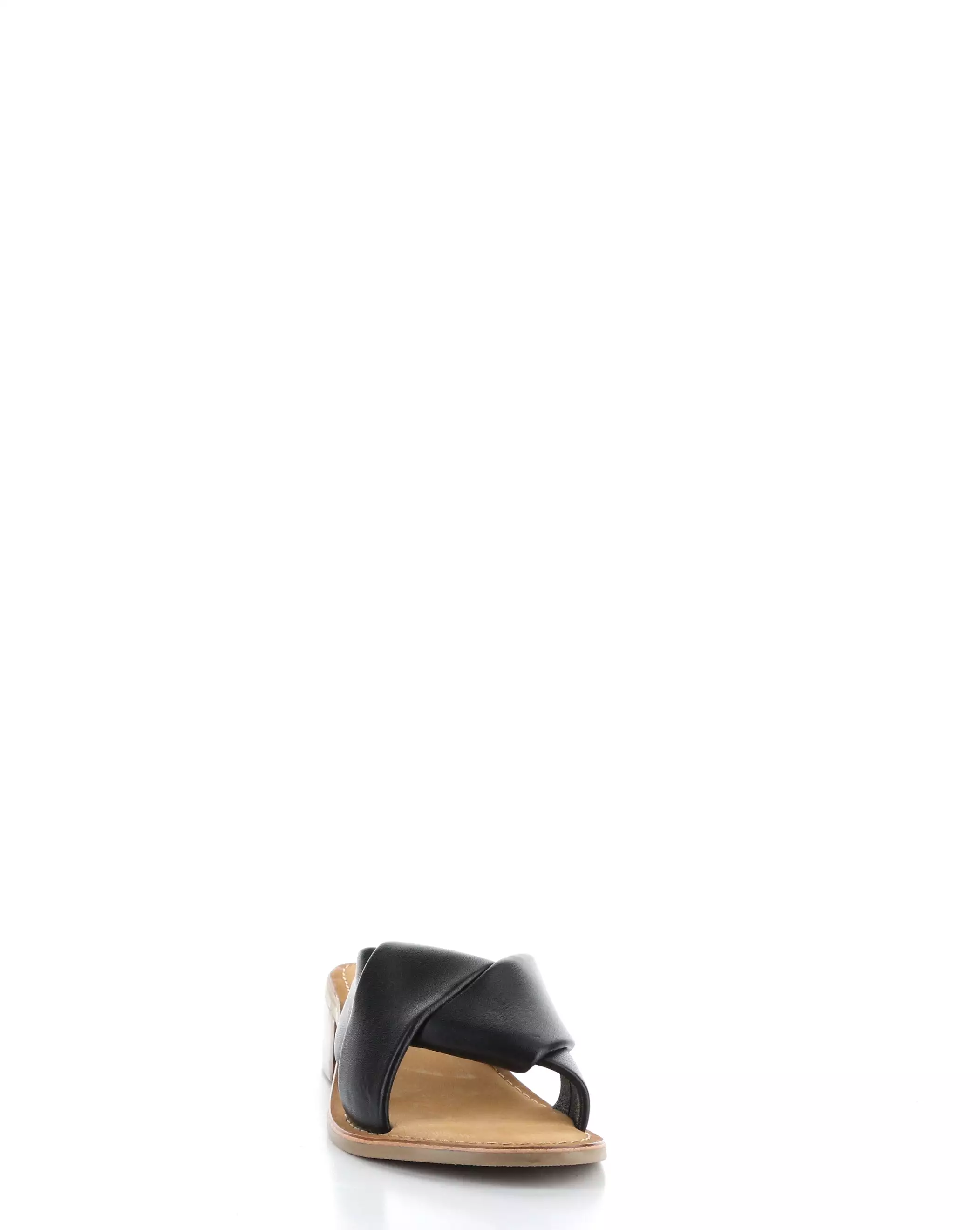 Malvy Black Slip-on Sandals - Shop Now