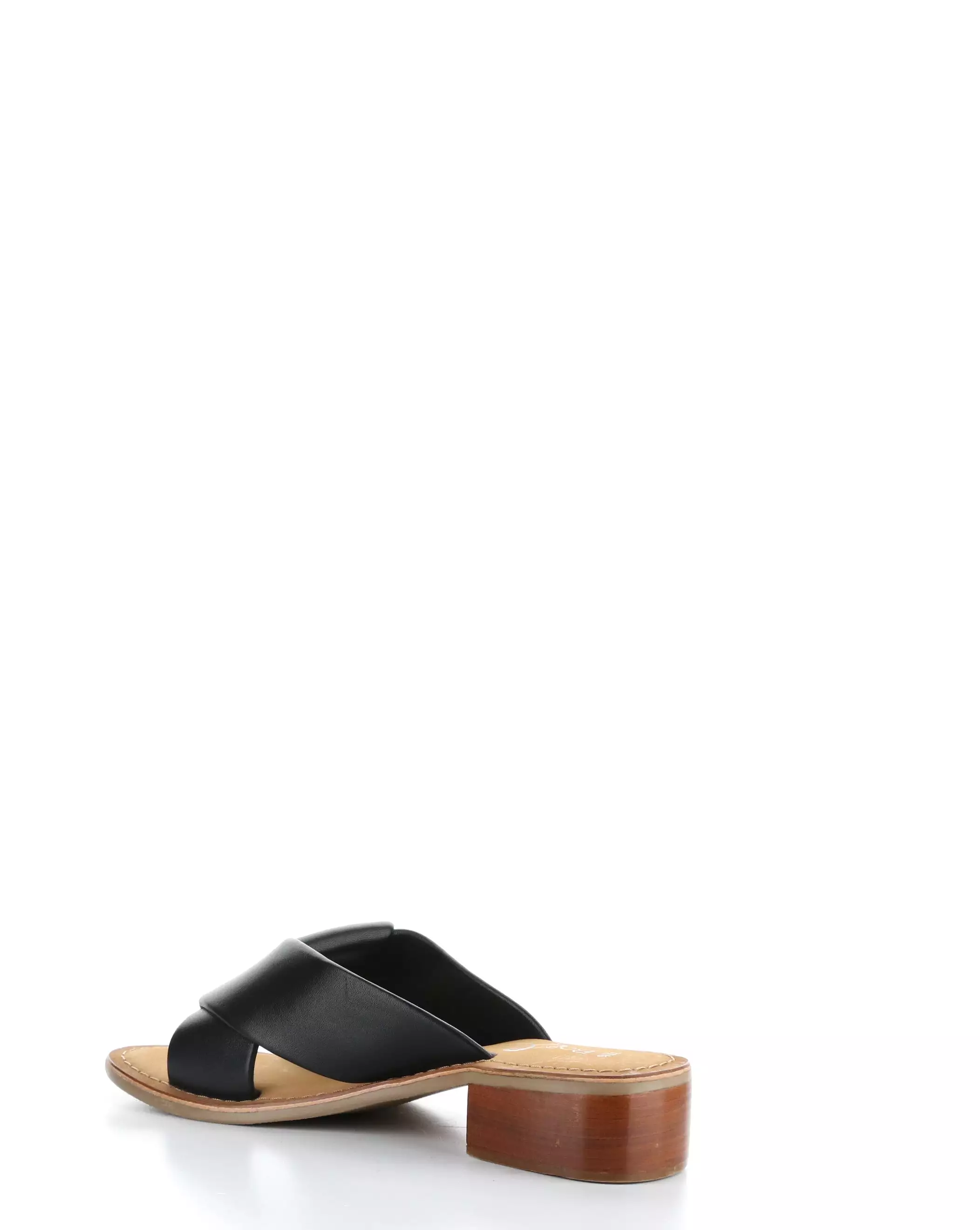 Malvy Black Slip-on Sandals - Shop Now