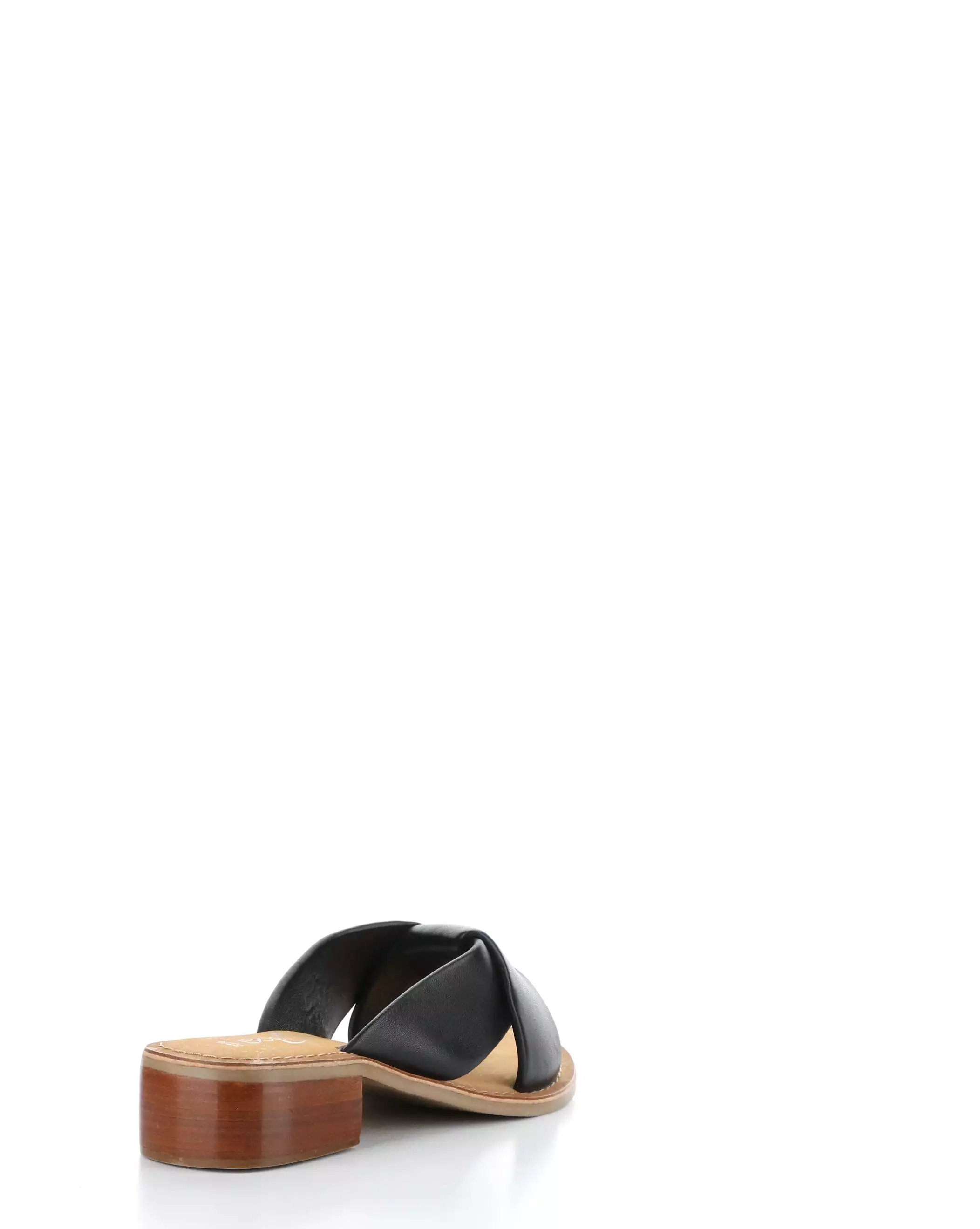 Malvy Black Slip-on Sandals - Shop Now