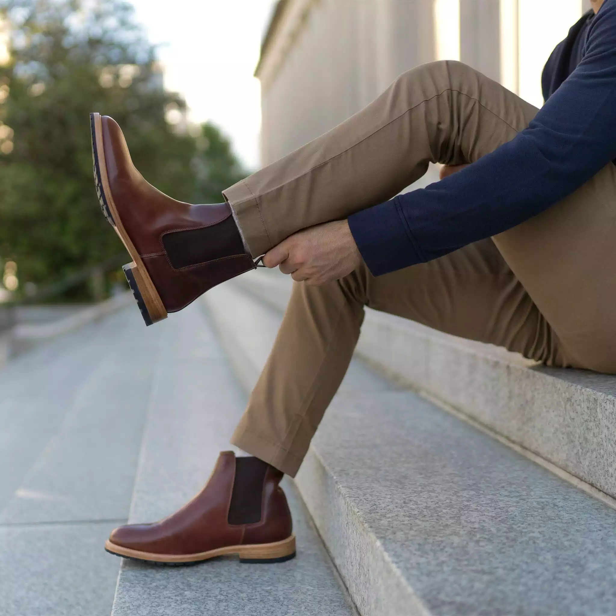 Marco Everyday Chelsea Boot - Mahogany