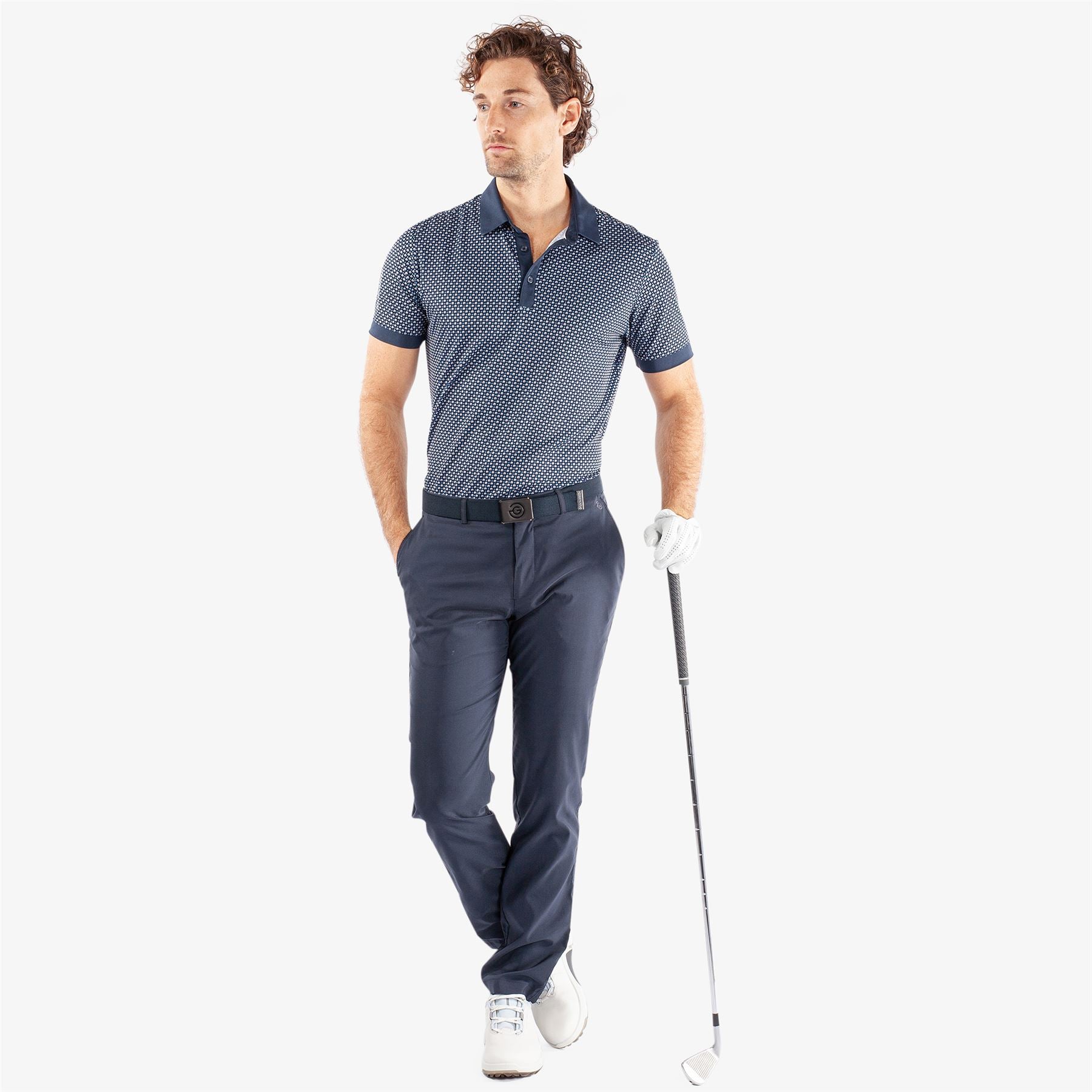 Mate Ventil8+ Polo Cool Grey/Navy - SS24