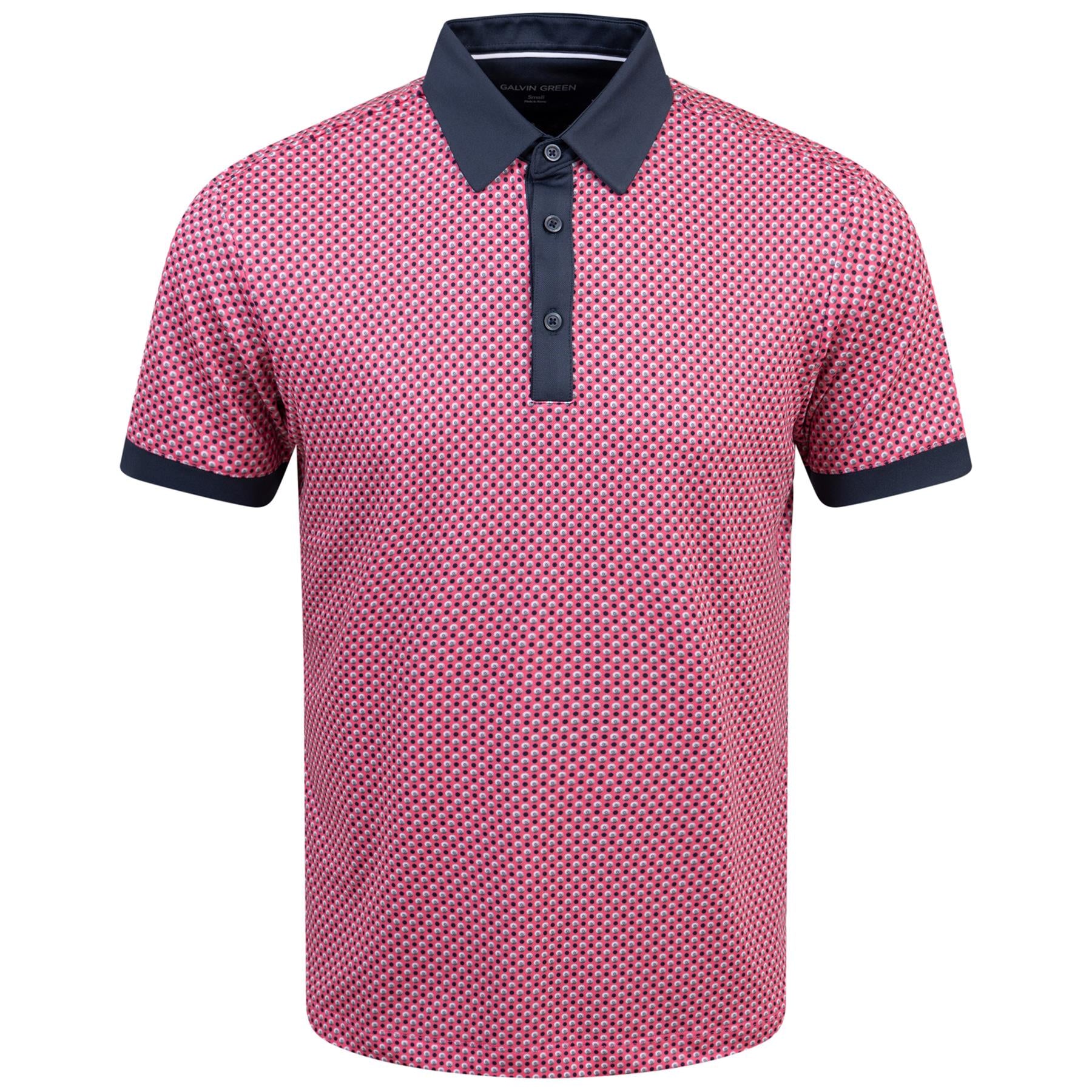 Mate Ventil8+ Polo in Camelia Rose/Navy for SS24