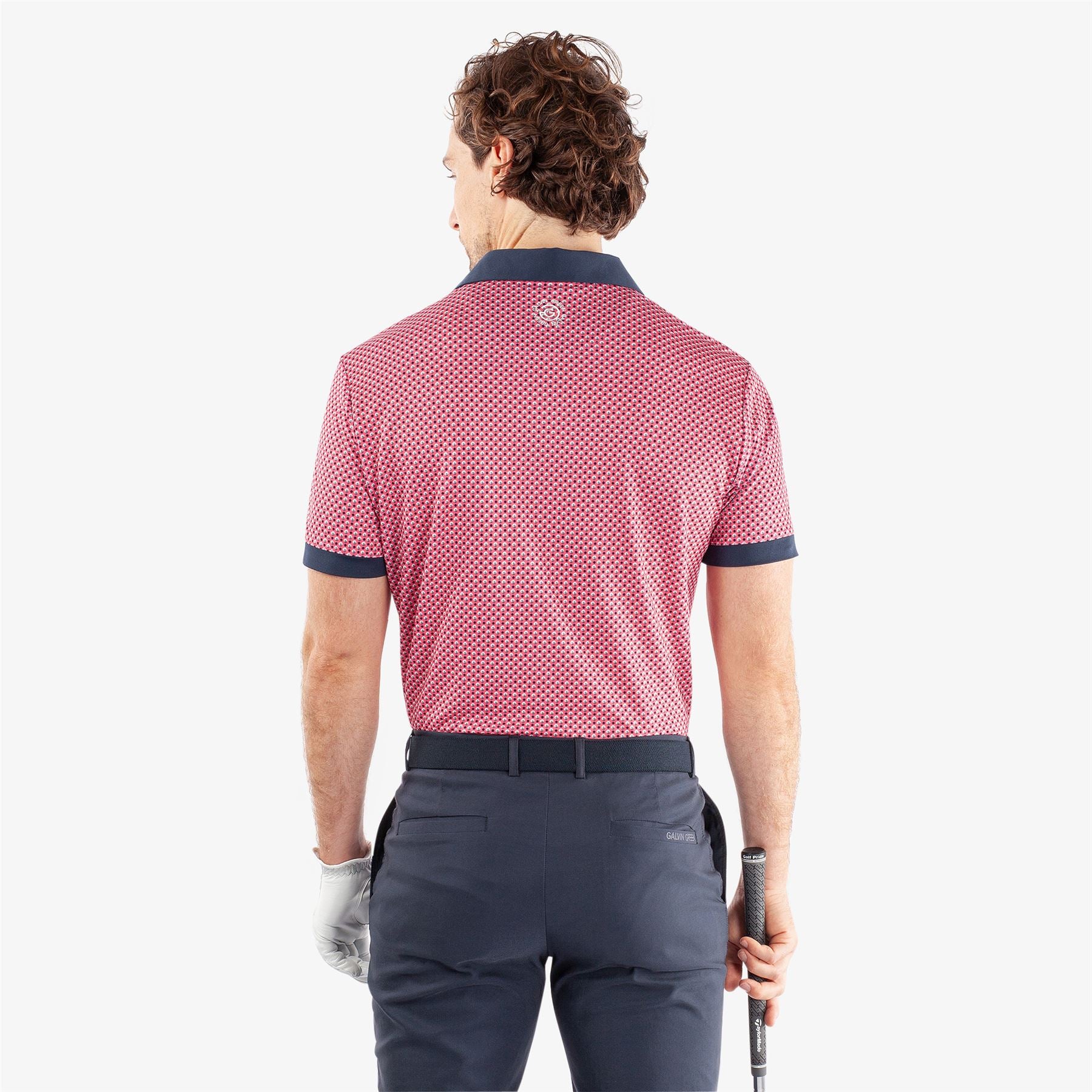 Mate Ventil8+ Polo in Camelia Rose/Navy for SS24