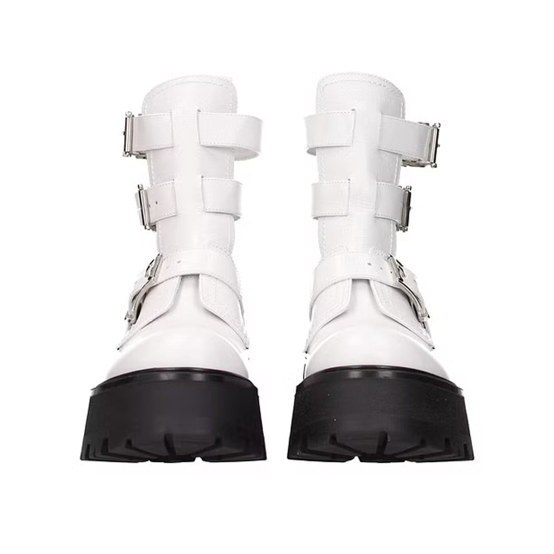 Mcqueen leather ankle boots.