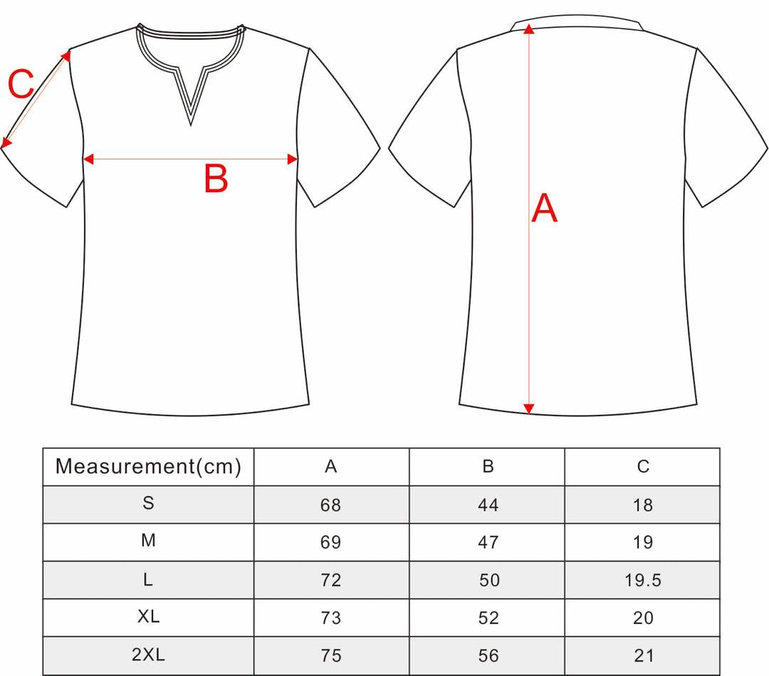 Mens and Womens Polo Size Guide