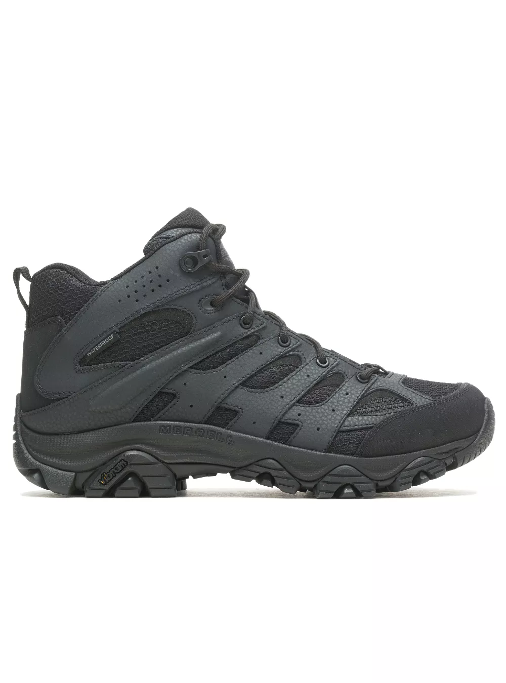 Merrell Moab 3 Mid Tactical Waterproof for Men, Black