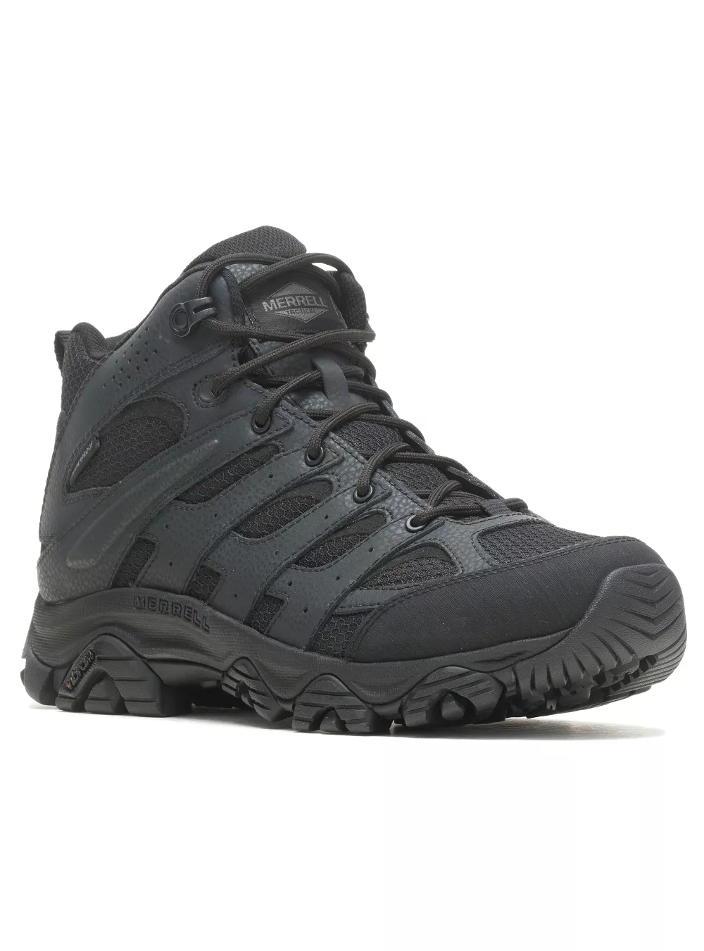 Merrell Moab 3 Mid Tactical Waterproof for Men, Black