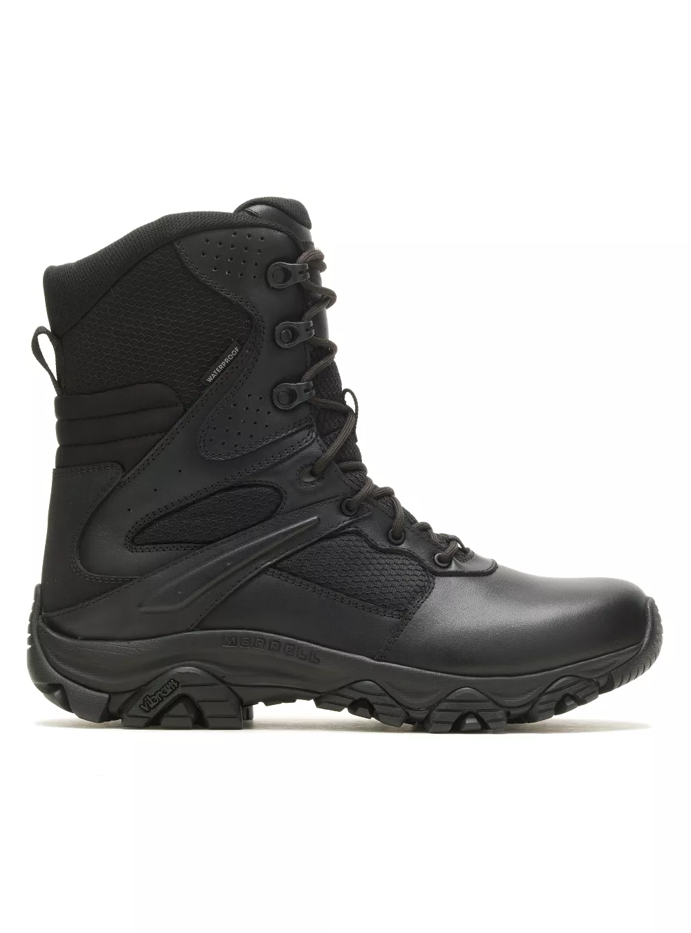 Merrell Moab 3 Tactical Response Zip Waterproof Boot for Men - Black