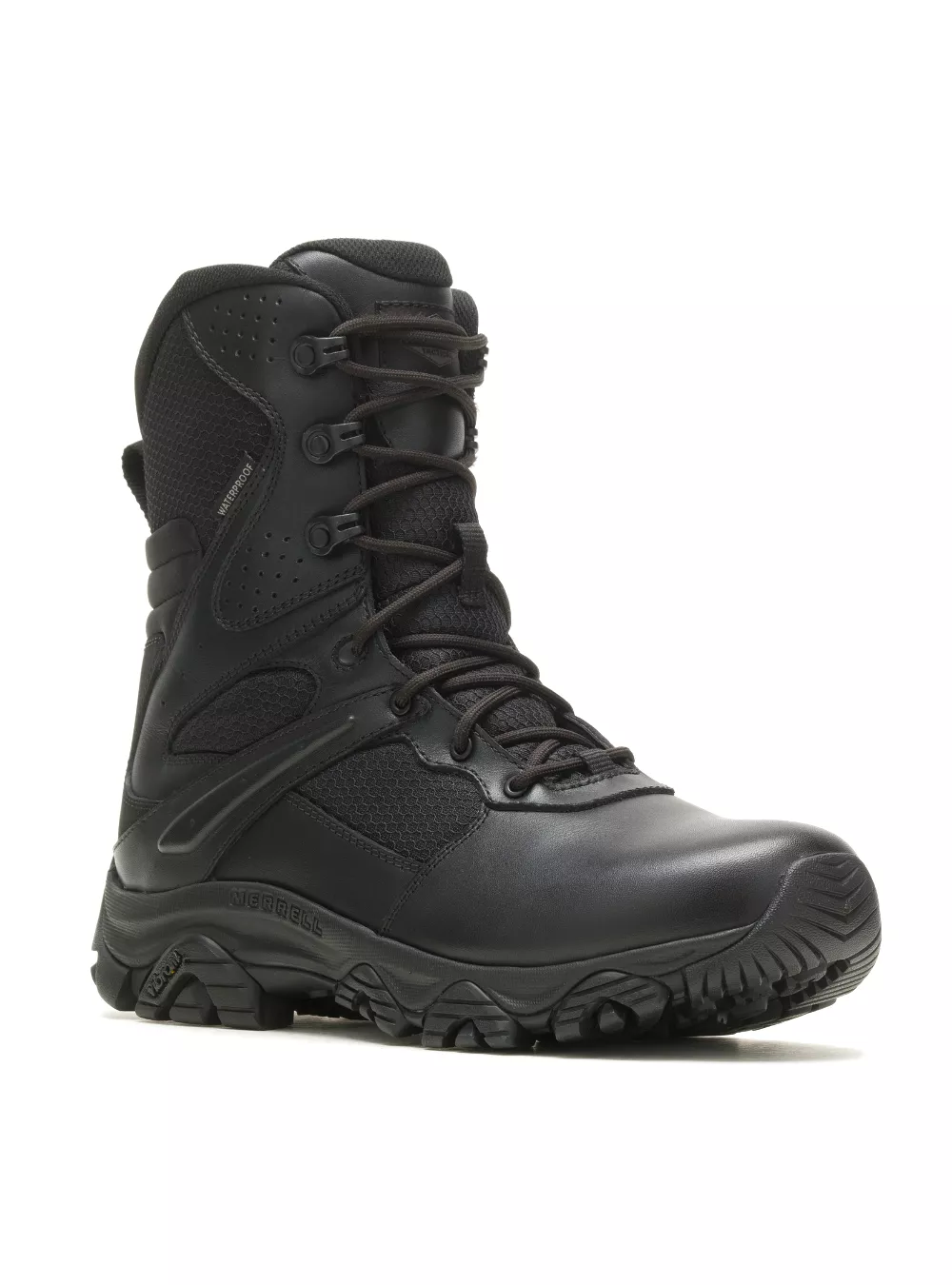 Merrell Moab 3 Tactical Response Zip Waterproof Boot for Men - Black