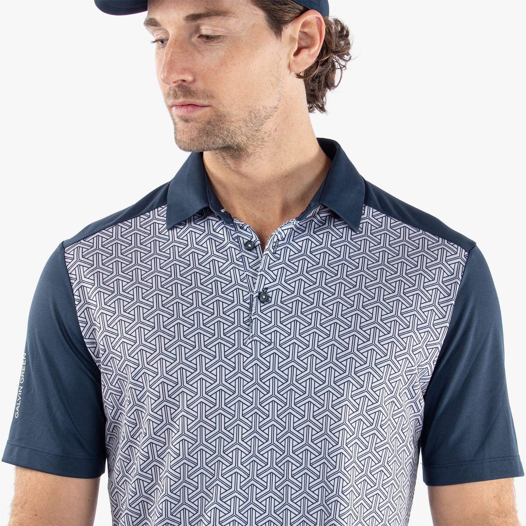 Mile Ventil8+ Polo Navy/Grey - SS24