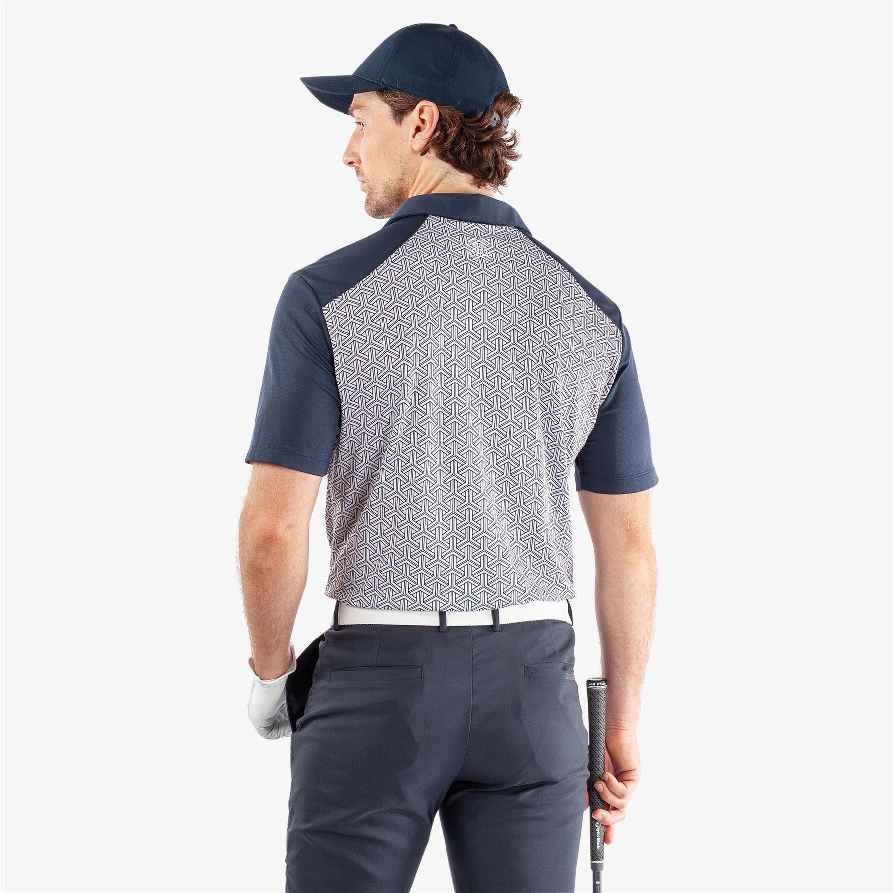 Mile Ventil8+ Polo Navy/Grey - SS24