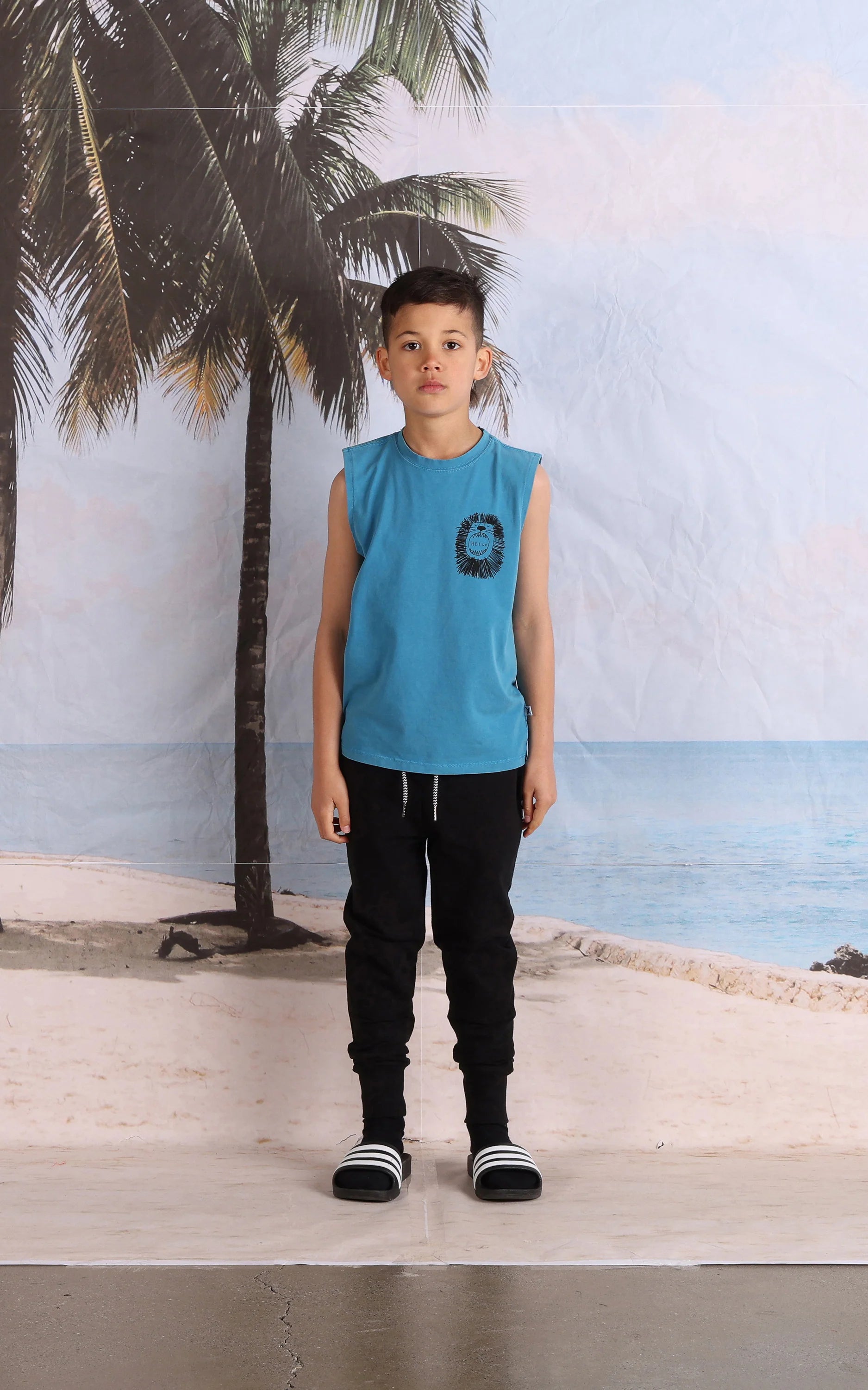 Minti Lion Sleeveless Tee