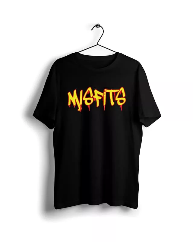 Misfits T-shirt - Black Digital Graphics