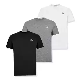 Moncler 3-Pack T-Shirt Set