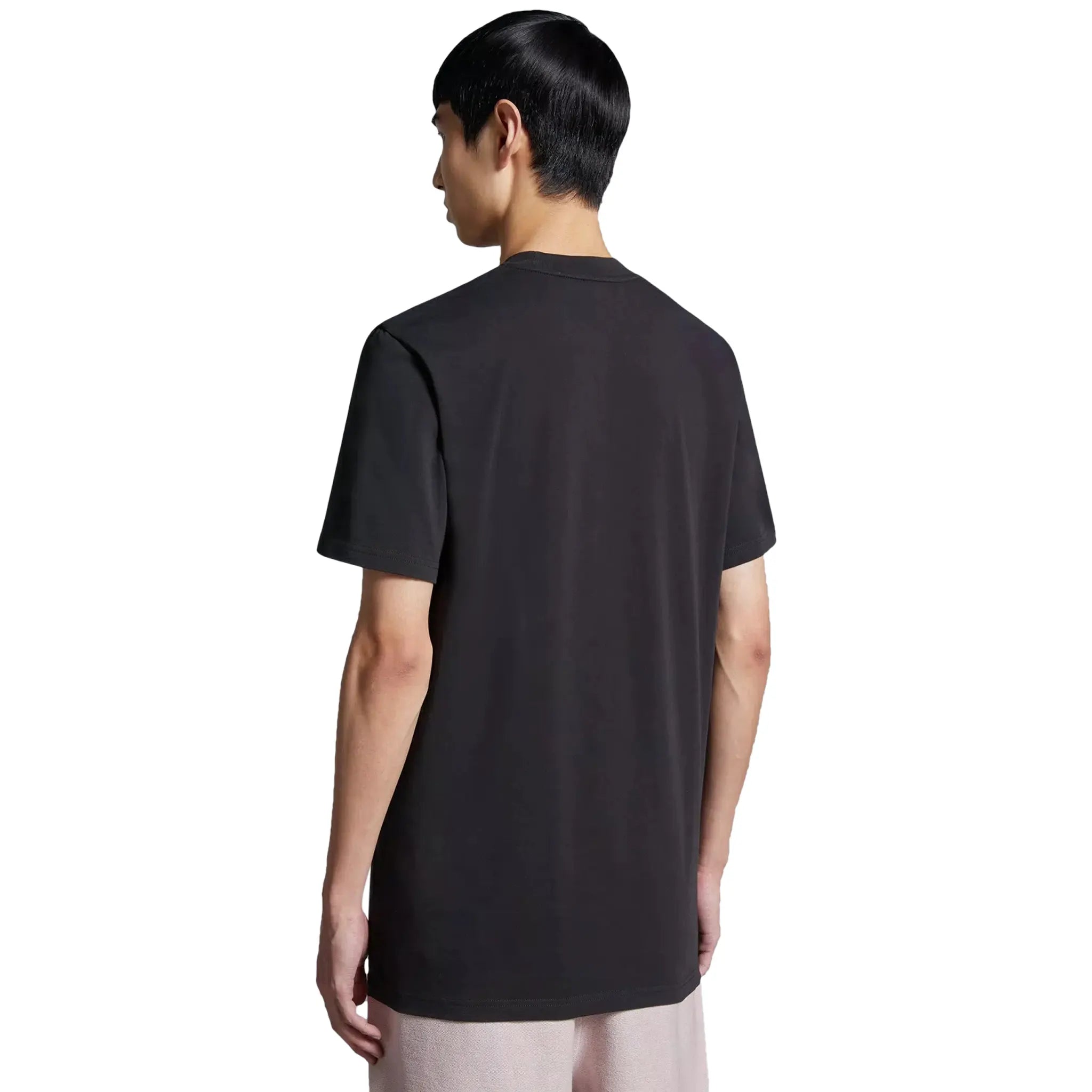 Moncler SN44 Logo Charcoal Short Sleeve T Shirt