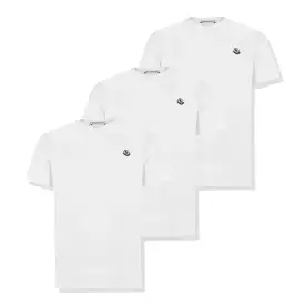 Moncler White T Shirt 3 Pack