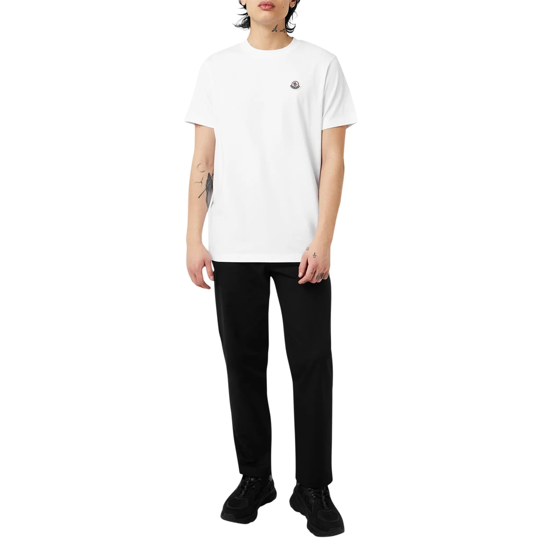 Moncler White T Shirt 3 Pack