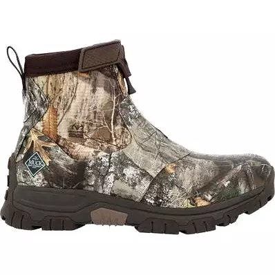 Muck Men's Waterproof Realtree Edge Apex Mid Zip Ankle Boot - Realtree - MAXZMEG