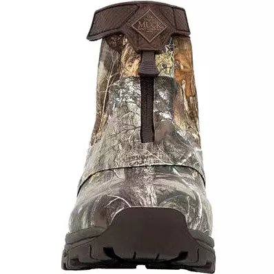 Muck Men's Waterproof Realtree Edge Apex Mid Zip Ankle Boot - Realtree - MAXZMEG