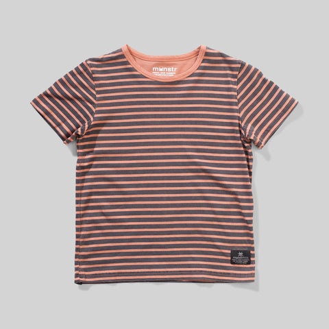 Munster Kids Striped Short Sleeve Tee.