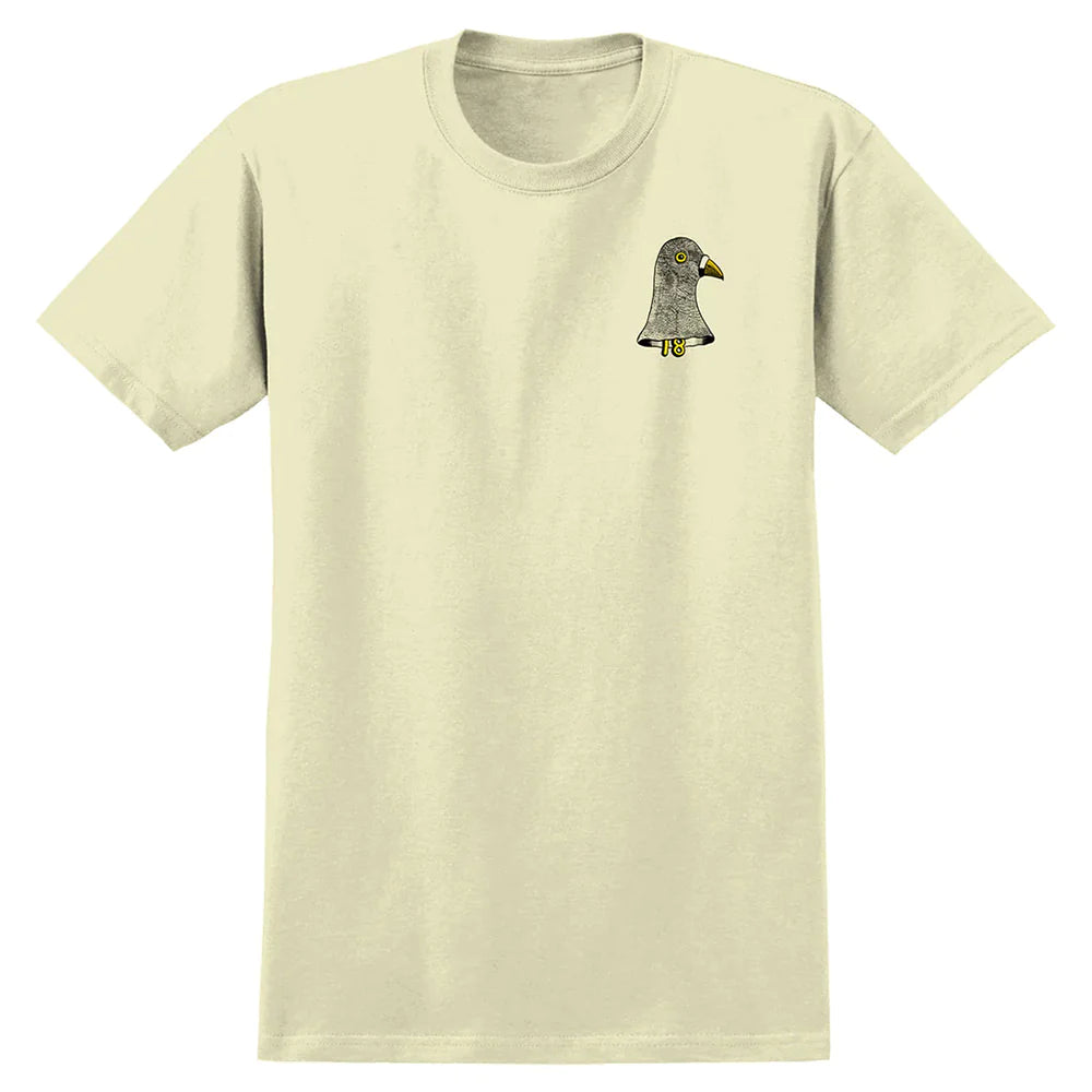 Natural T-Shirt featuring Anti Hero Pigeon Vsn Herndon design